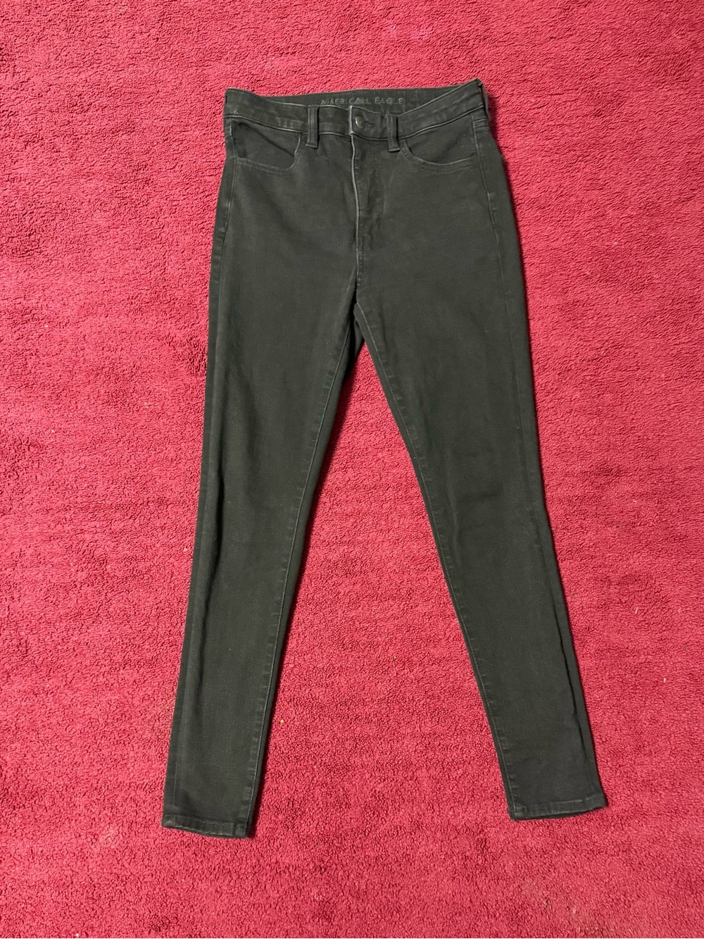 American Eagle Outfitters Men's Skinny Jeans in Black